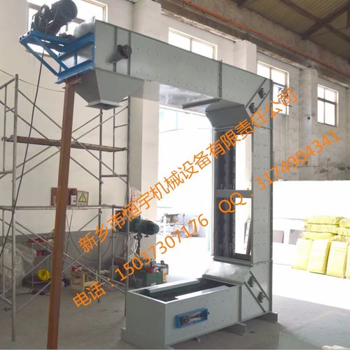 颗粒类食品上料首选 Z型斗提机在恒宇机械传送提升设备中的应用